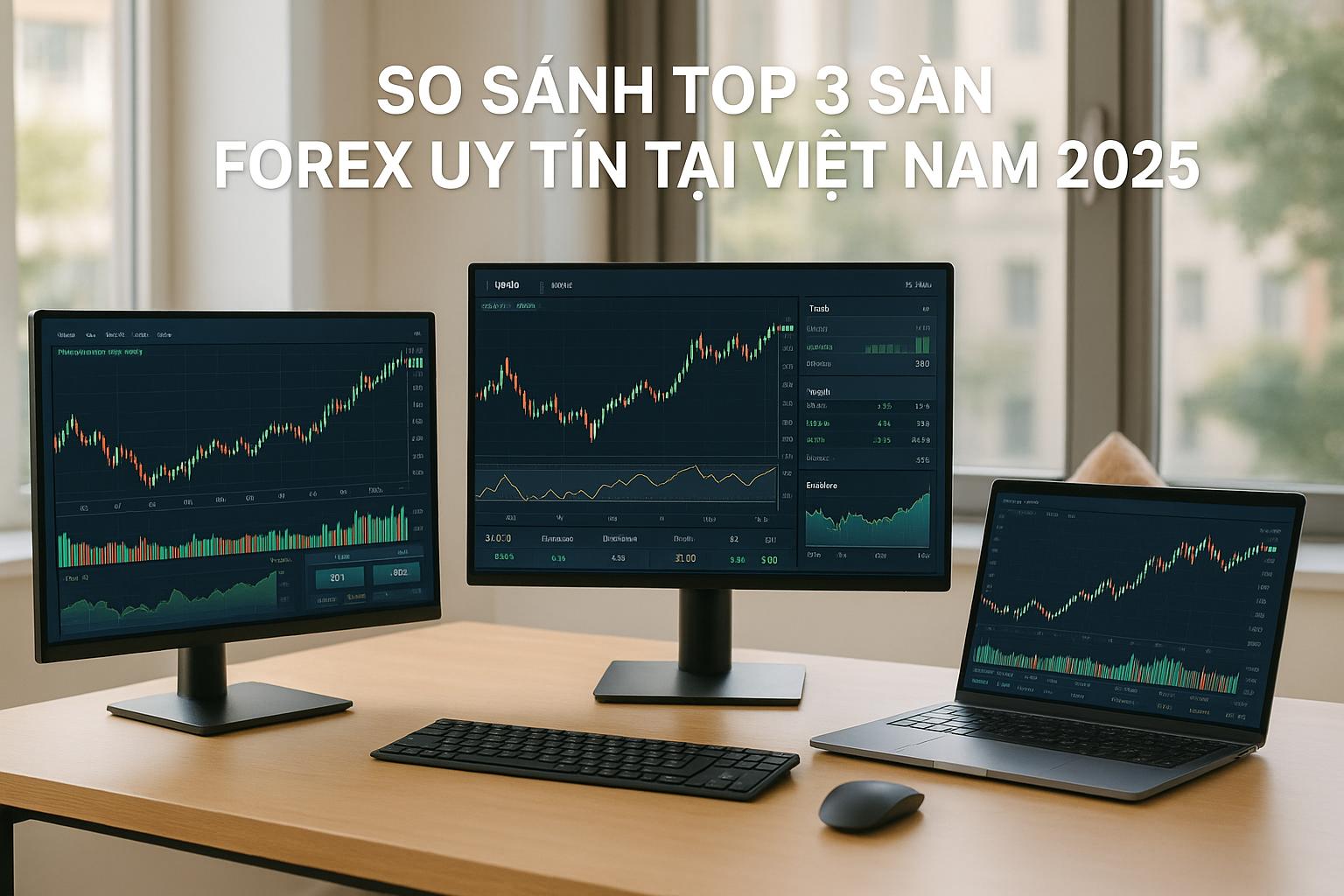 So Sánh Top 3 Sàn Forex Uy Tín Tại Việt Nam 2025