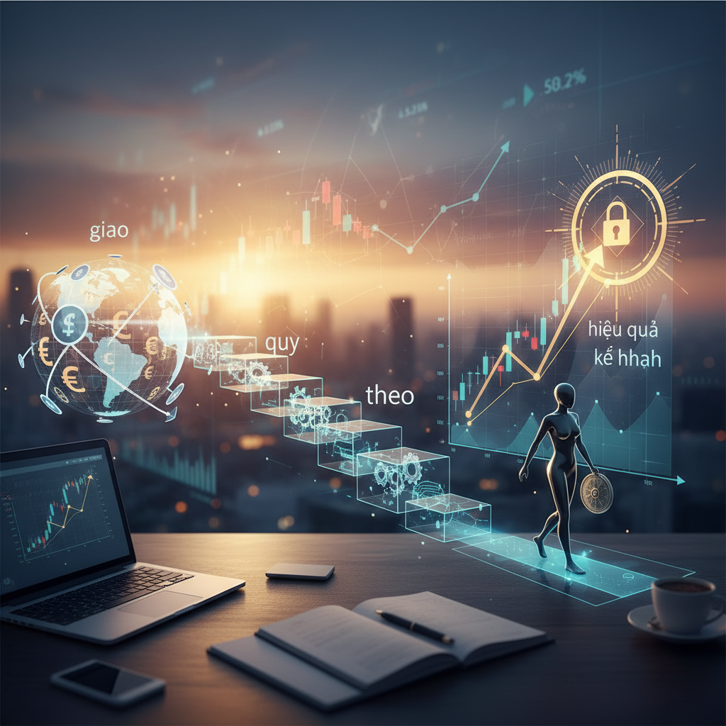 Hướng dẫn xây dựng chiến lược giao dịch từ A–Z: xác định mục tiêu, quản lý vốn, backtest, tâm lý giao dịch và kế hoạch 30–90 ngày bằng phương pháp có cấu trúc.